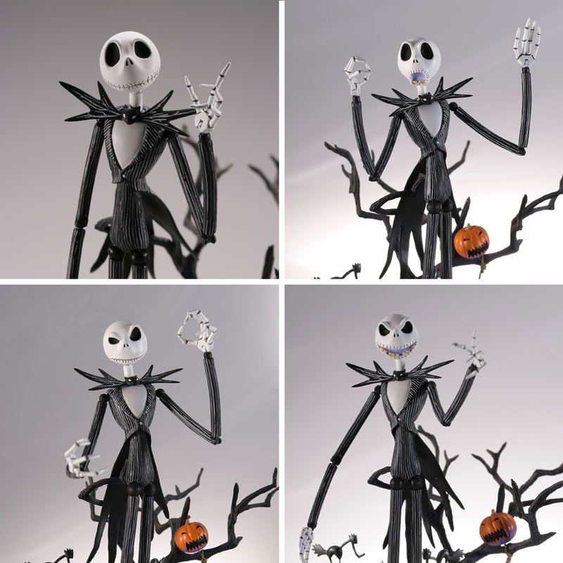 Legacy of Revoltech LR-058 The Nightmare Before Christmas: Jack Skellington Glow in the Dark Ver. image 9