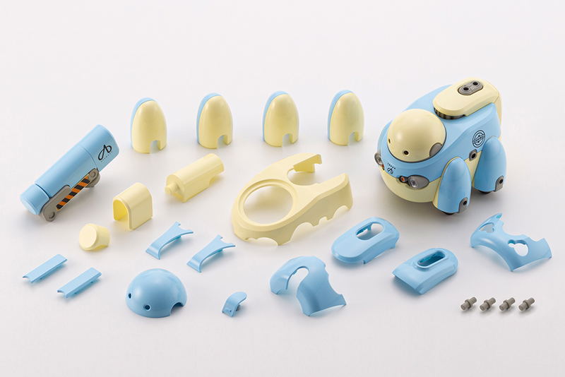Maruttoys 1/12 Scale Plastic Model Kit: Tamotu Moderhythm Collaboration Light Blue Ver. image 21