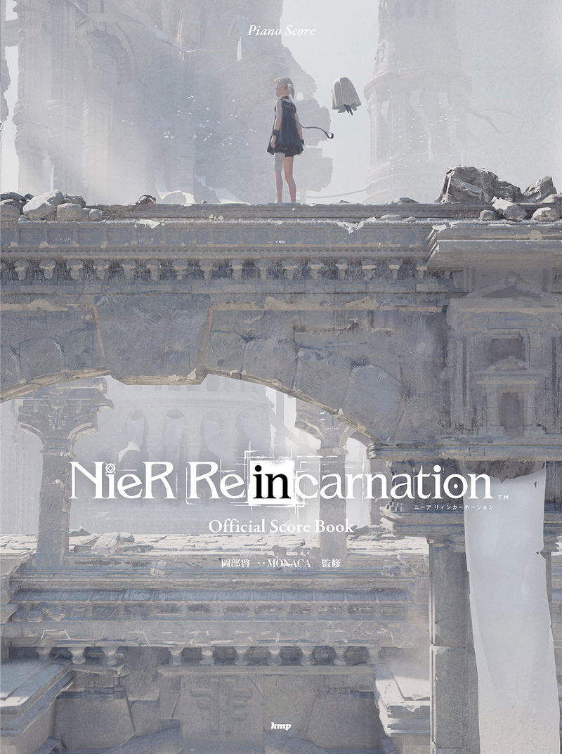 Piano Songbook Nier Re[in]carnation Official Score Book Keiichi Okabe Supervised By Monaca image 1