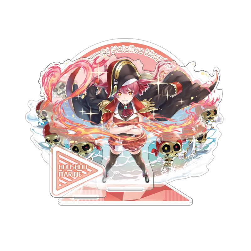 Rakugaki Kingdom x Hololive: Houshou Marine - Big Acrylic Diorama image 2