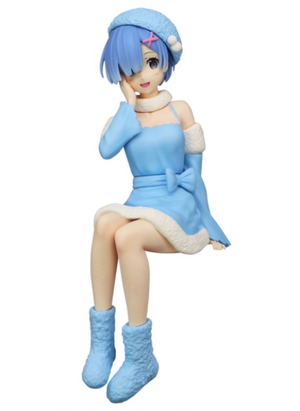 Re:Zero Starting Life in Another World Noodle Stopper Figure: Rem Snow Princess_