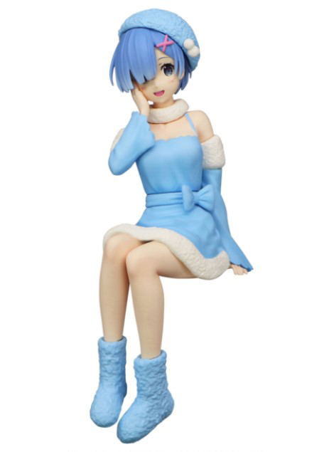 Re:Zero Starting Life in Another World Noodle Stopper Figure: Rem Snow Princess image 1