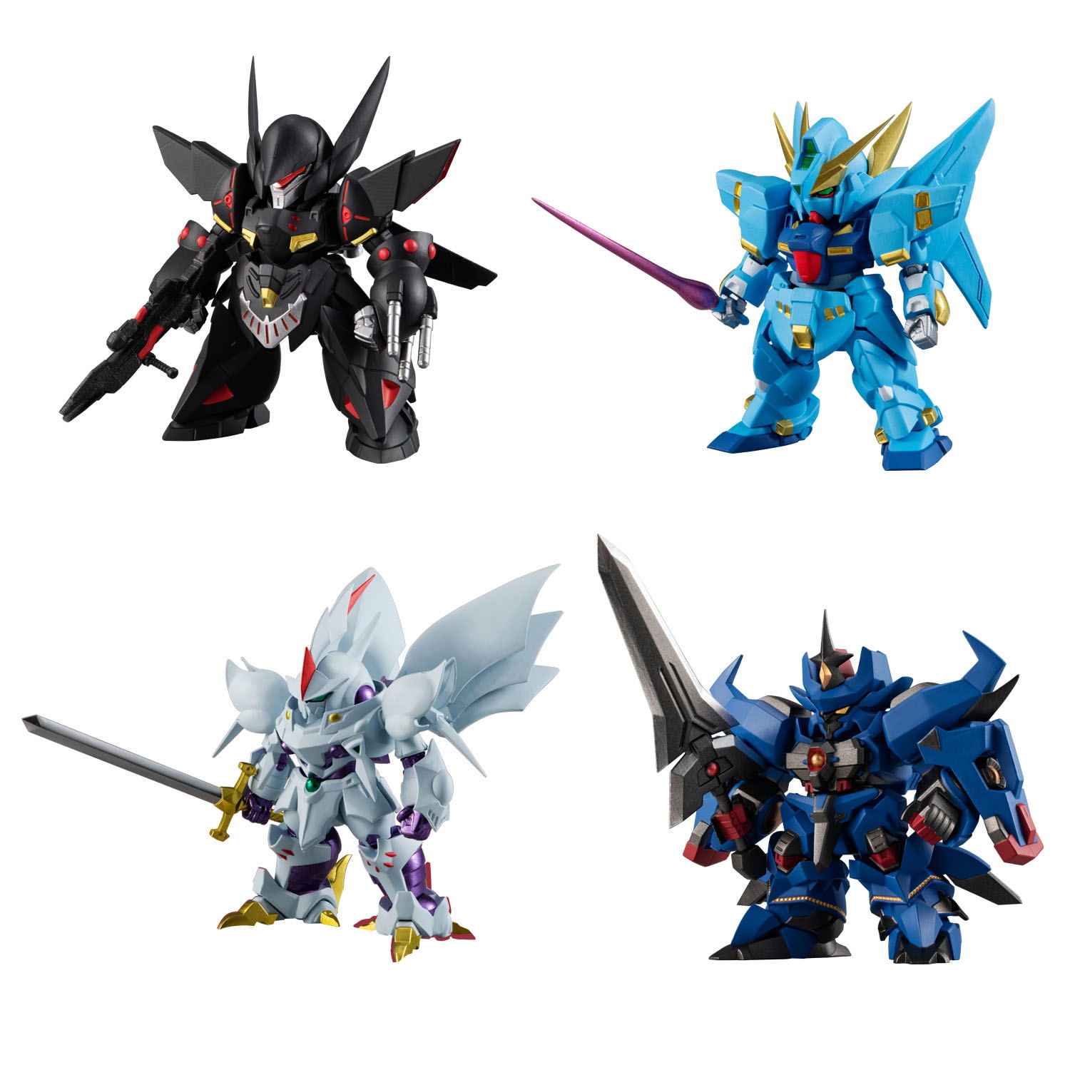 Super Robot Wars Original Generation 01 (Set of 4 Pieces)