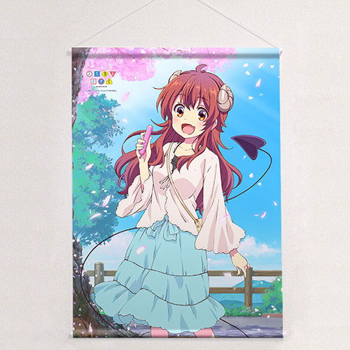 The Demon Girl Next Door - Original Illustration Yuko Sakura B2 Tapestry image 1