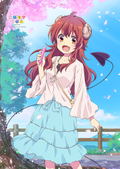 The Demon Girl Next Door - Original Illustration Yuko Sakura B2 Tapestry thumbnail 2