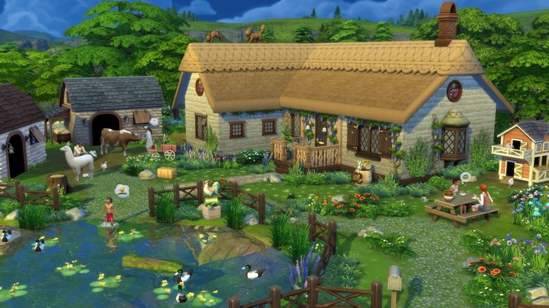 The Sims 4: Cottage Living (DLC) <span class="ext" style="background-color: #B0000F; color: #FFFFFF;">DLC</span> <span class="ext" style="background-color: #F96529; color: #FFFFFF;">Electronic Arts</span> <span class="ext ext_digital">digital</span> image 2