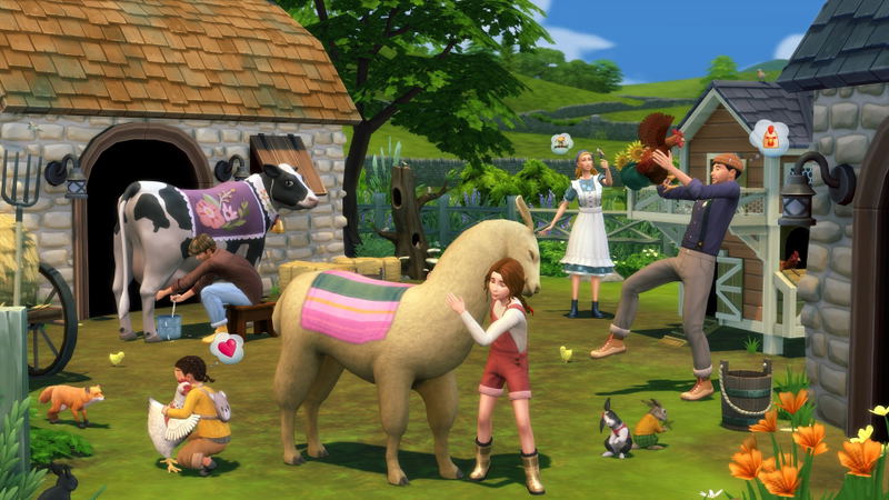The Sims 4: Cottage Living (DLC) <span class="ext" style="background-color: #B0000F; color: #FFFFFF;">DLC</span> <span class="ext" style="background-color: #F96529; color: #FFFFFF;">Electronic Arts</span> <span class="ext ext_digital">digital</span> image 3