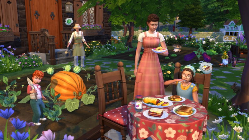 The Sims 4: Cottage Living (DLC) <span class="ext" style="background-color: #B0000F; color: #FFFFFF;">DLC</span> <span class="ext" style="background-color: #F96529; color: #FFFFFF;">Electronic Arts</span> <span class="ext ext_digital">digital</span> image 4
