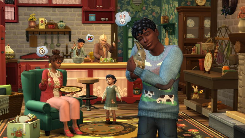 The Sims 4: Cottage Living (DLC) <span class="ext" style="background-color: #B0000F; color: #FFFFFF;">DLC</span> <span class="ext" style="background-color: #F96529; color: #FFFFFF;">Electronic Arts</span> <span class="ext ext_digital">digital</span> image 5