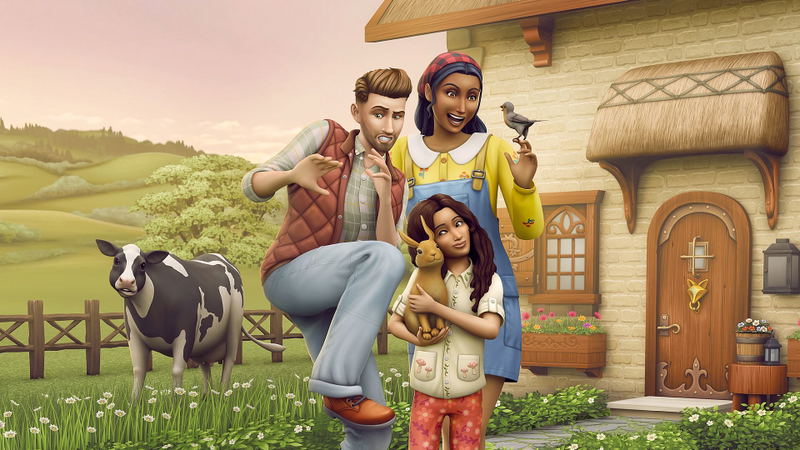The Sims 4: Cottage Living (DLC) <span class="ext" style="background-color: #B0000F; color: #FFFFFF;">DLC</span> <span class="ext" style="background-color: #F96529; color: #FFFFFF;">Electronic Arts</span> <span class="ext ext_digital">digital</span> image 6