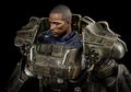 Fallout 1/6 Scale Pre-Painted Action Figure: T-60 Camouflage Power Armor thumbnail 10
