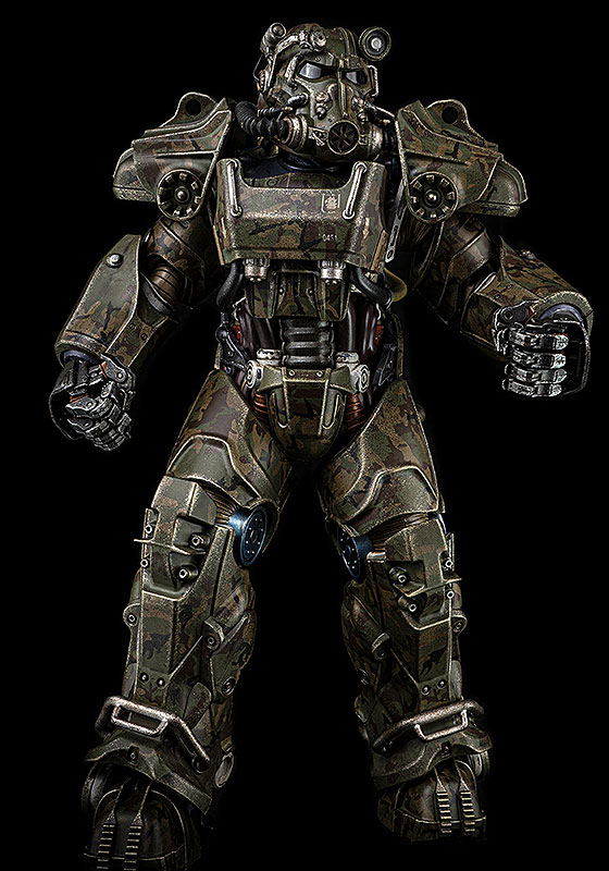 Fallout 1/6 Scale Pre-Painted Action Figure: T-60 Camouflage Power Armor image 3