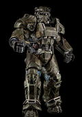 Fallout 1/6 Scale Pre-Painted Action Figure: T-60 Camouflage Power Armor thumbnail 5