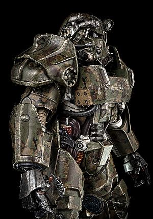 Fallout 1/6 Scale Pre-Painted Action Figure: T-60 Camouflage Power Armor