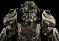 Fallout 1/6 Scale Pre-Painted Action Figure: T-60 Camouflage Power Armor thumbnail 7