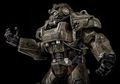 Fallout 1/6 Scale Pre-Painted Action Figure: T-60 Camouflage Power Armor thumbnail 8