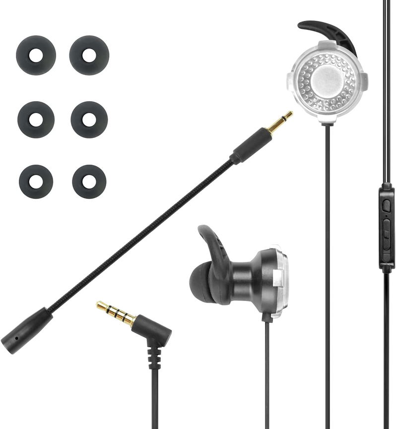 Gamers Canal Earphone for Switch/PS4/PS5 (Silver) image 3