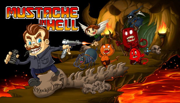 Mustache in Hell STEAM digital — Import Game Deal
