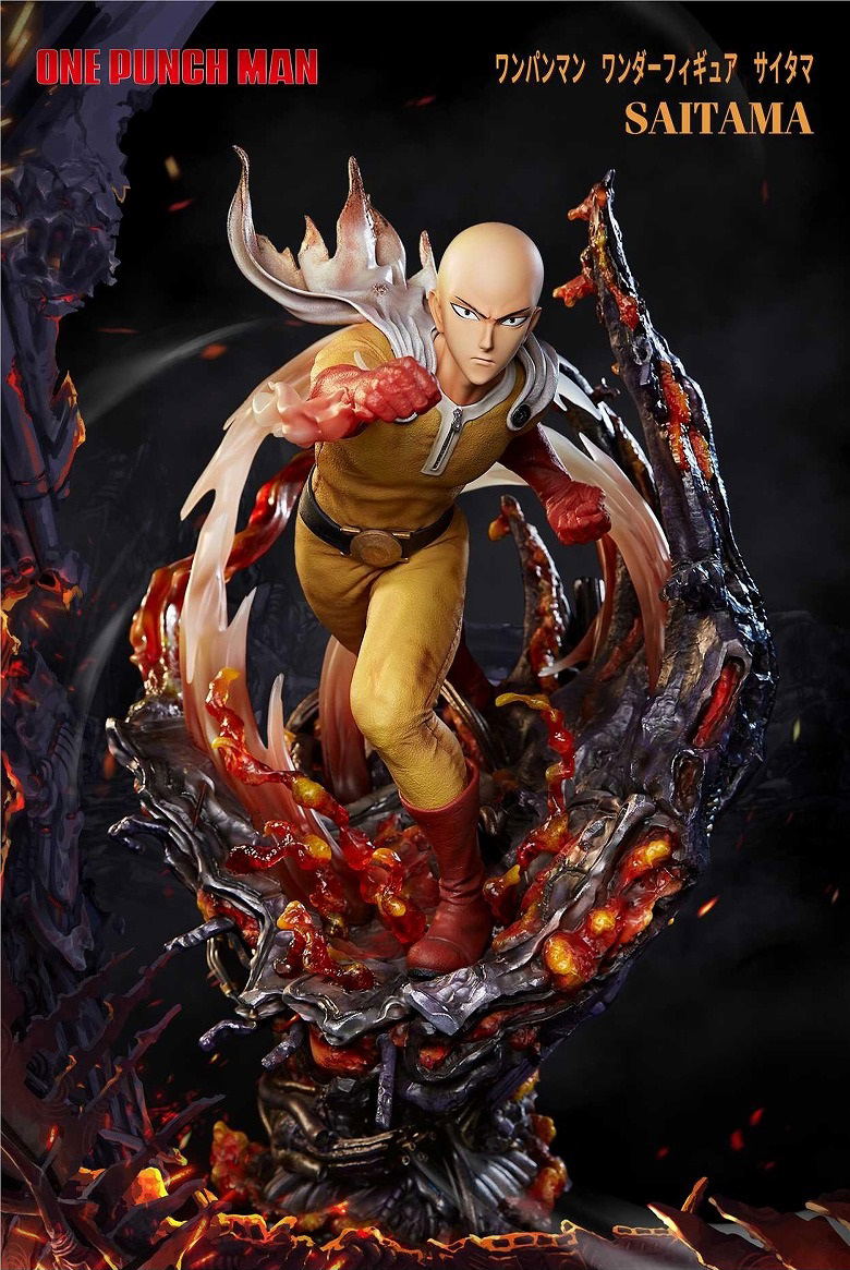 One Punch Man Pre-Painted Figure: Saitama image 2