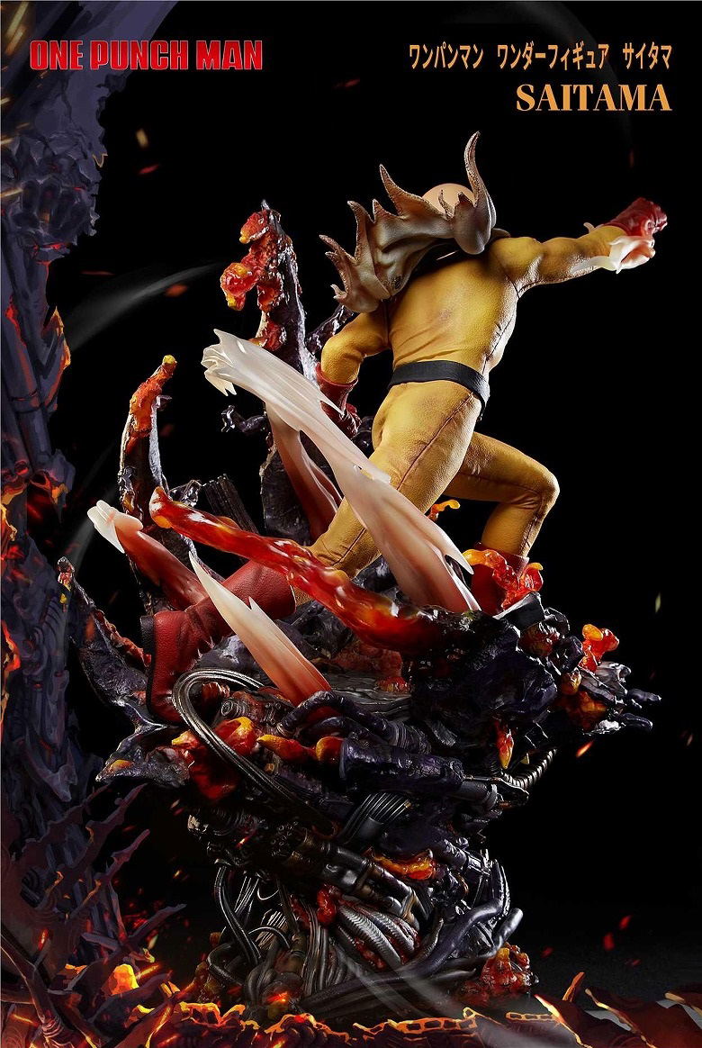 One Punch Man Pre-Painted Figure: Saitama image 3