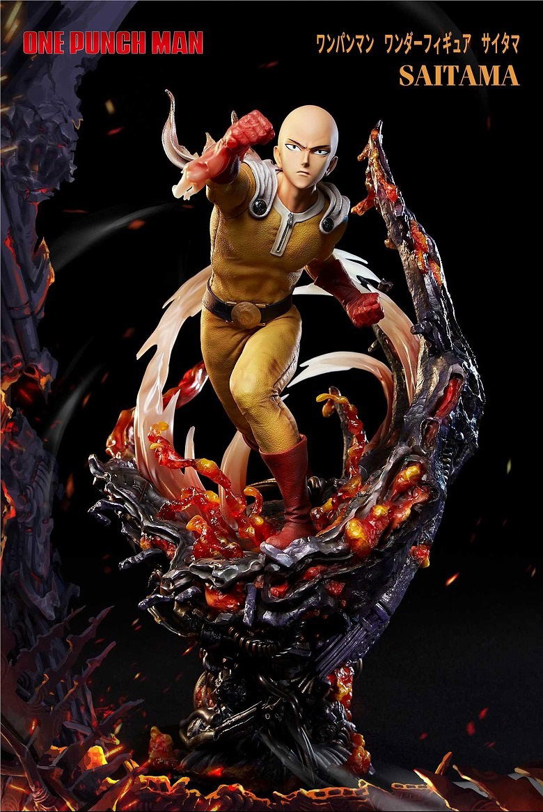 One Punch Man Pre-Painted Figure: Saitama image 5