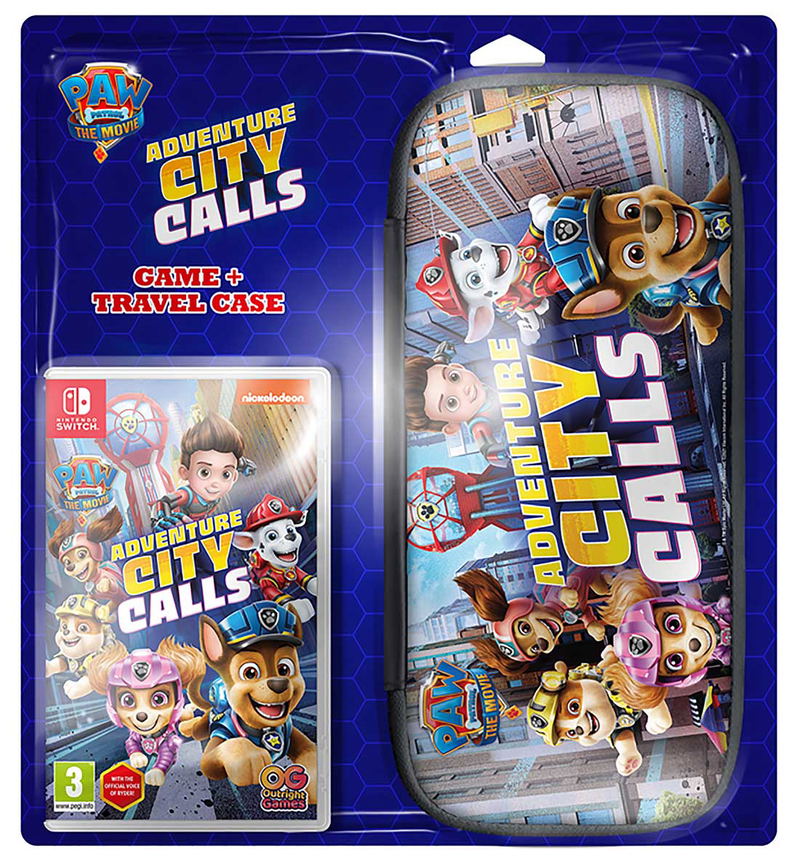 PAW Patrol The Movie: Adventure City Calls + Travel Case image 1