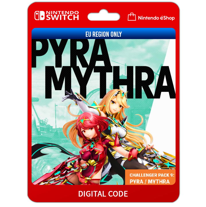 Super Smash Bros Ultimate: Pyra Mythra Min Challenger Pack 9 (DLC ...