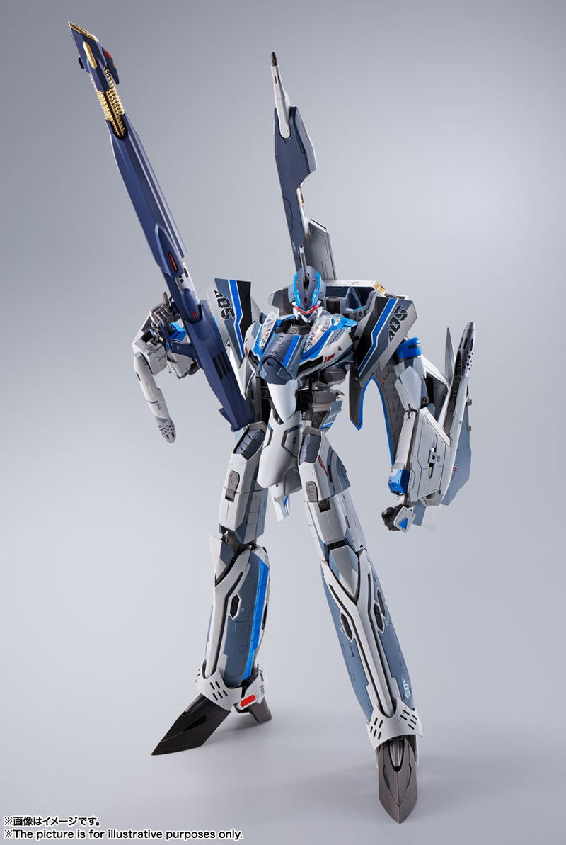 DX Chogokin Macross Delta Movie Absolute Live!!!!!!: First Limited Edition VF-31AX Kairos Plus (Hayate Immelman Use) image 5