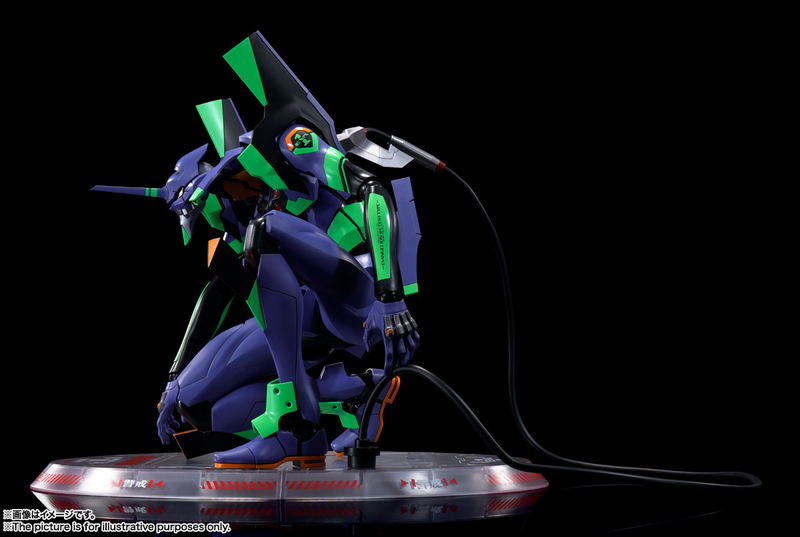 Dynaction Rebuild of Evangelion: Humanoid Decisive Weapon Artificial Human Evangelion EVA-01 + Cassius Spear (Renewal Color Edition) image 13