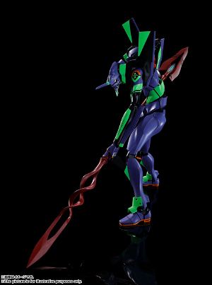 Dynaction Rebuild of Evangelion: Humanoid Decisive Weapon Artificial Human Evangelion EVA-01 + Cassius Spear (Renewal Color Edition)