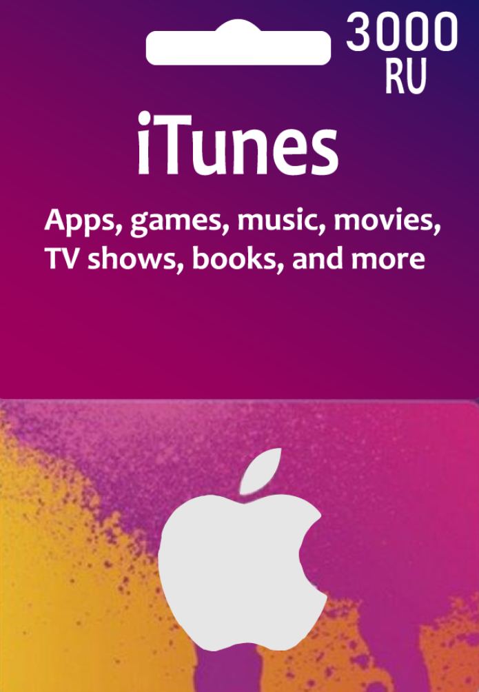 Categorie Naar Sandy iTunes 3000 RUB Gift Card | Russia Account digital