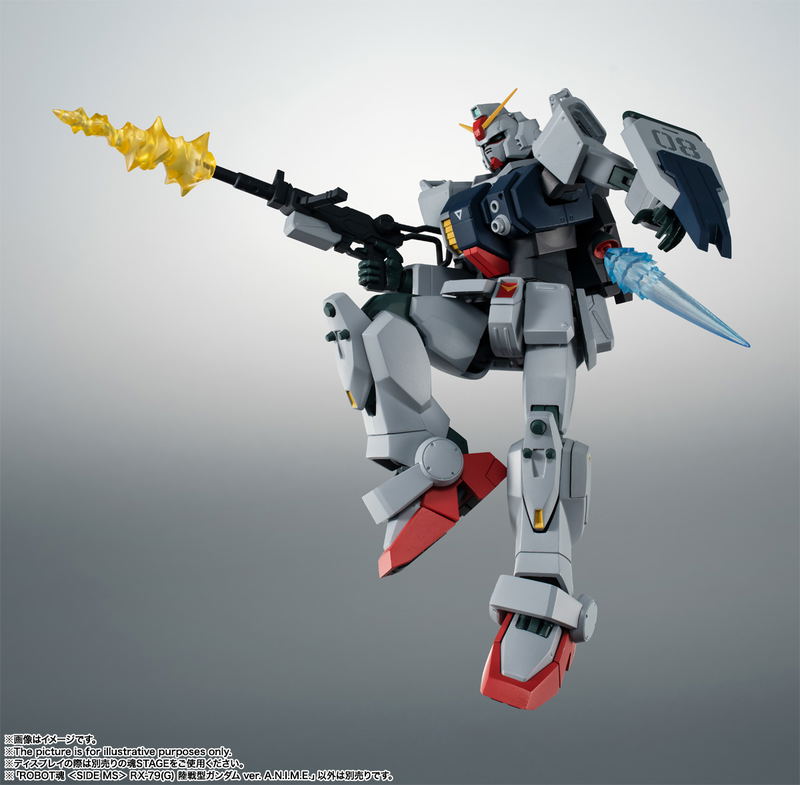 Robot Spirits -Side MS- Mobile Suit Gundam The 08th MS Team: RX-79 (G) Land Battle Gundam Ver. A.N.I.M.E. image 14