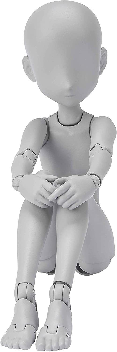 S.H.Figuarts Body-chan: Ken Sugimori Edition DX Set (Gray Color Ver.) (Re-run) image 1