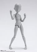 S.H.Figuarts Body-chan: Ken Sugimori Edition DX Set (Gray Color Ver.) (Re-run) thumbnail 4