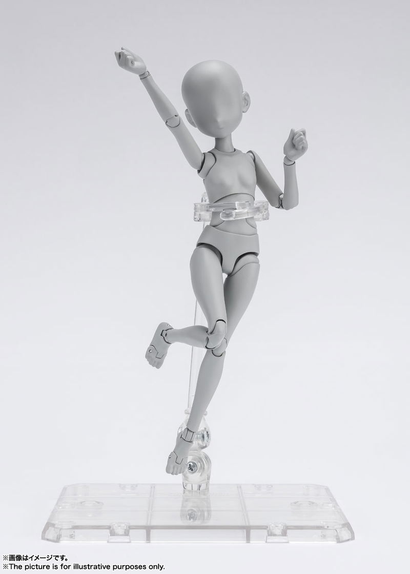 S.H.Figuarts Body-chan: Ken Sugimori Edition DX Set (Gray Color Ver.) (Re-run) image 6