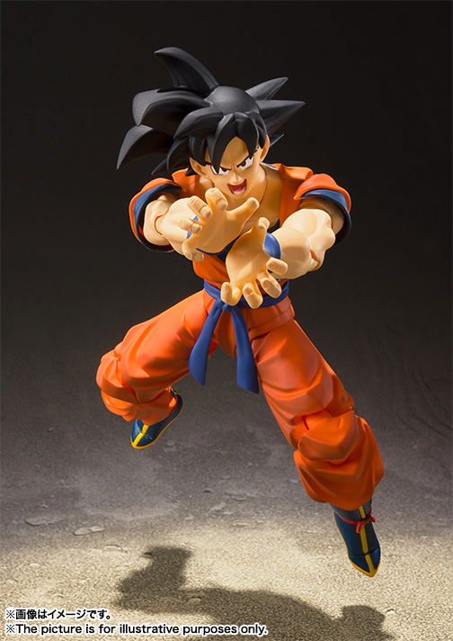 S.H.Figuarts Dragon Ball Z: Son Gokou Earth Grew up Saiyan (Re-run) image 4