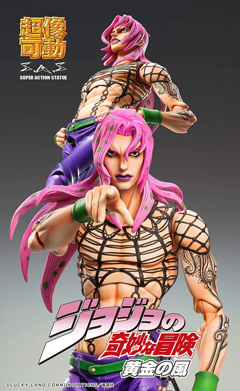 Super Action Statue JoJo's Bizarre Adventure Part 5 Golden Wind: Diavolo (Re-run) image 3
