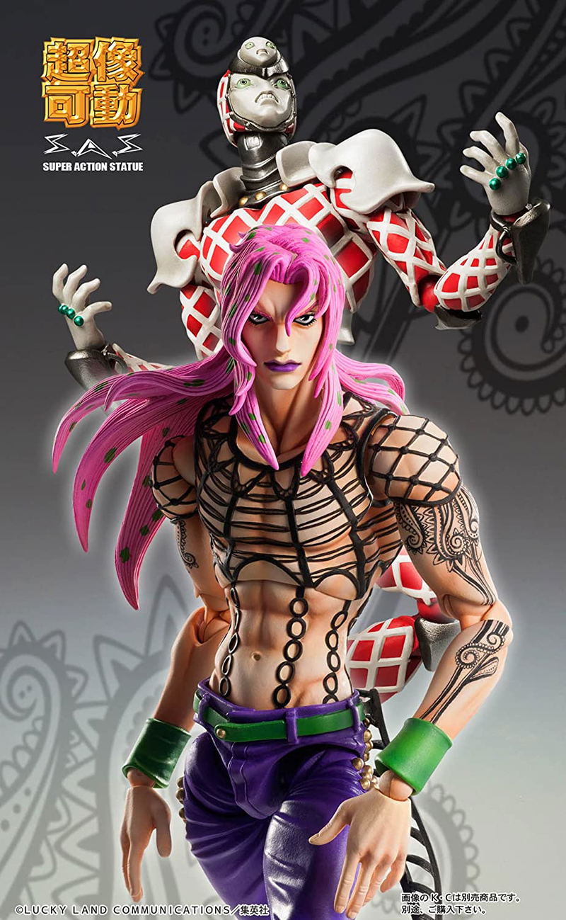 Super Action Statue JoJo's Bizarre Adventure Part 5 Golden Wind: Diavolo (Re-run) image 5
