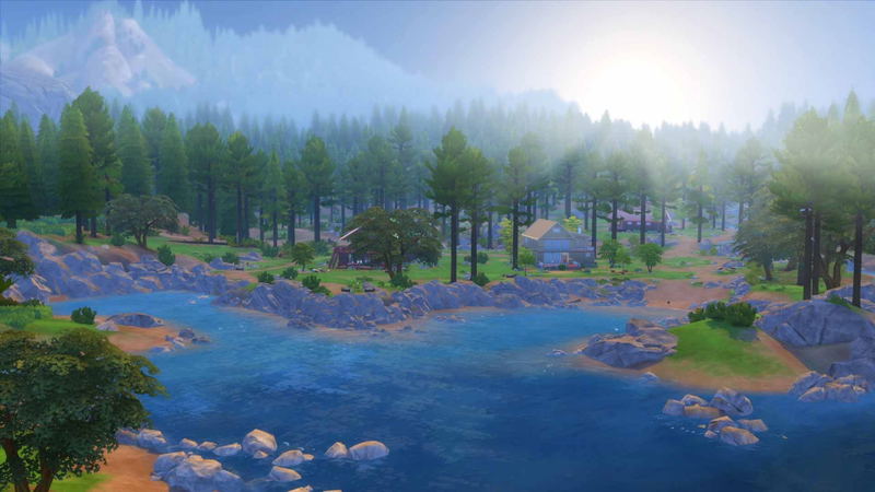 The Sims 4: Outdoor Retreat (DLC) <span class="ext" style="background-color: #F96529; color: #FFFFFF;">Electronic Arts</span> <span class="ext" style="background-color: #B0000F; color: #FFFFFF;">DLC</span> <span class="ext ext_digital">digital</span> image 2