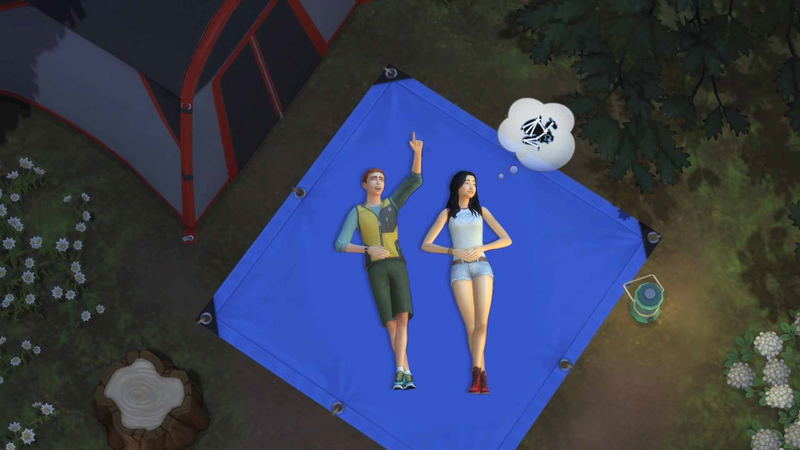 The Sims 4: Outdoor Retreat (DLC) <span class="ext" style="background-color: #F96529; color: #FFFFFF;">Electronic Arts</span> <span class="ext" style="background-color: #B0000F; color: #FFFFFF;">DLC</span> <span class="ext ext_digital">digital</span> image 3