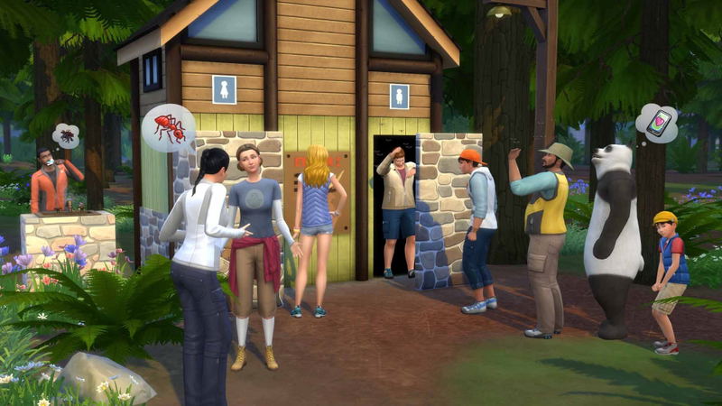 The Sims 4: Outdoor Retreat (DLC) <span class="ext" style="background-color: #F96529; color: #FFFFFF;">Electronic Arts</span> <span class="ext" style="background-color: #B0000F; color: #FFFFFF;">DLC</span> <span class="ext ext_digital">digital</span> image 6