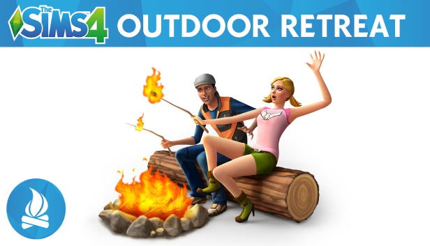 The Sims 4: Outdoor Retreat (DLC) <span class="ext" style="background-color: #F96529; color: #FFFFFF;">Electronic Arts</span> <span class="ext" style="background-color: #B0000F; color: #FFFFFF;">DLC</span> <span class="ext ext_digital">digital</span> image 1
