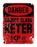 Scp Foundation Keter T-shirt White (S Size) thumbnail 2