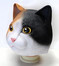 Calico Cat Rubber Mask thumbnail 3