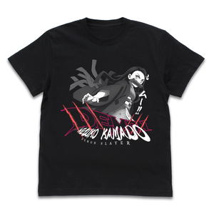 Demon Slayer: Kimetsu No Yaiba - Mugen Train Arc Nezuko Kamado T-shirt Black (S Size)_