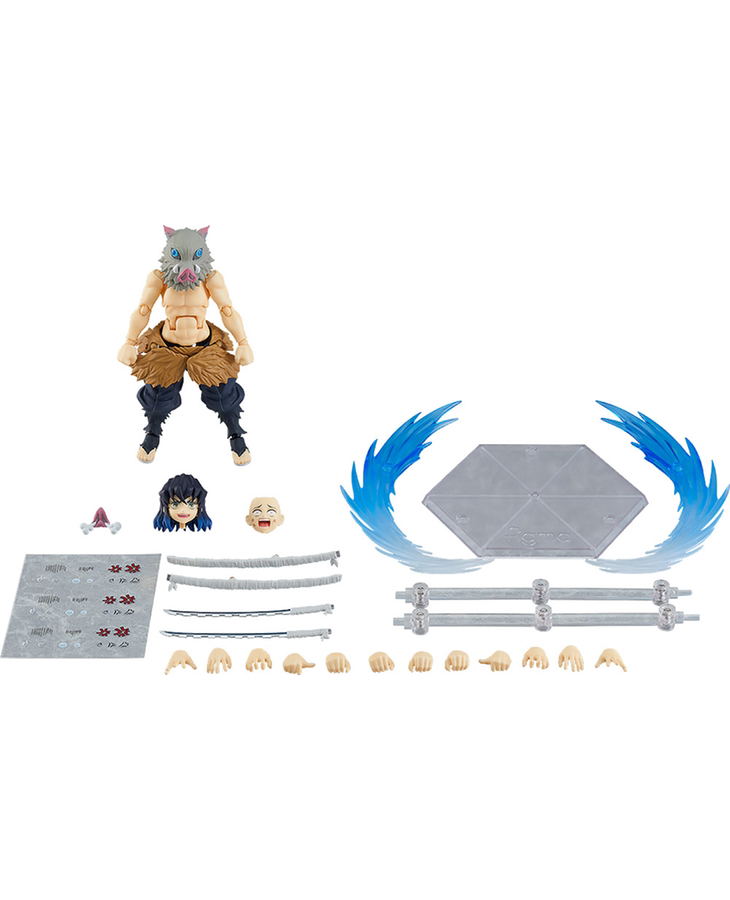 figma Styles No. 533-DX Demon Slayer Kimetsu no Yaiba: Inosuke Hashibira DX Edition image 1