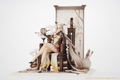 Genshin Impact 1/7 Scale Pre-Painted Figure: Ningguang Gold Leaf and Pearly Jade Ver. thumbnail 3