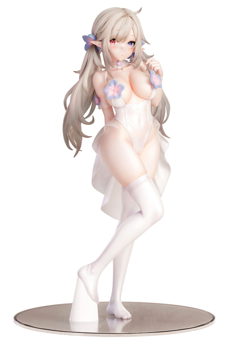 Sorananiiro Original Illustration 1/6 Scale Pre-Painted Figure: Pure White Elf image 1