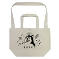 Hamaji - Husky Smile 2way Tote Bag Black And White thumbnail 1