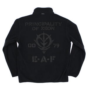 Mobile Suit Gundam - Zeon E. A. F. Fleece Jacket Black (M Size)_